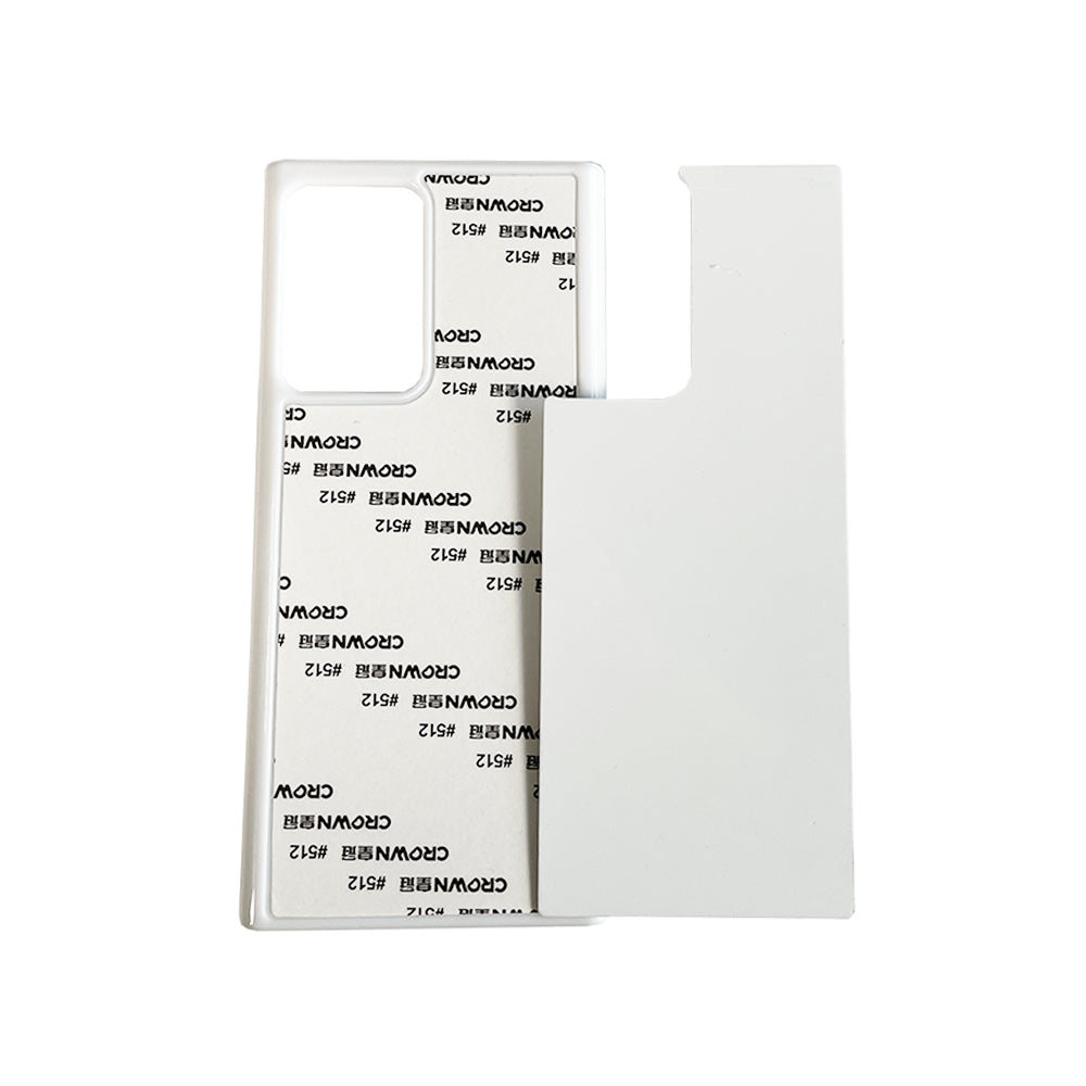 Galaxy Note 20 Ultra Sublimation Phone Case - White Plastic